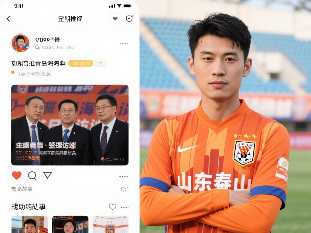 青岛海牛足球俱乐部的主页-腾讯网 此外,主页还有定期推送青岛海牛的专属访谈